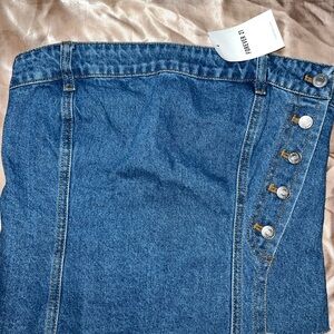 Forever 21 denim Women's top